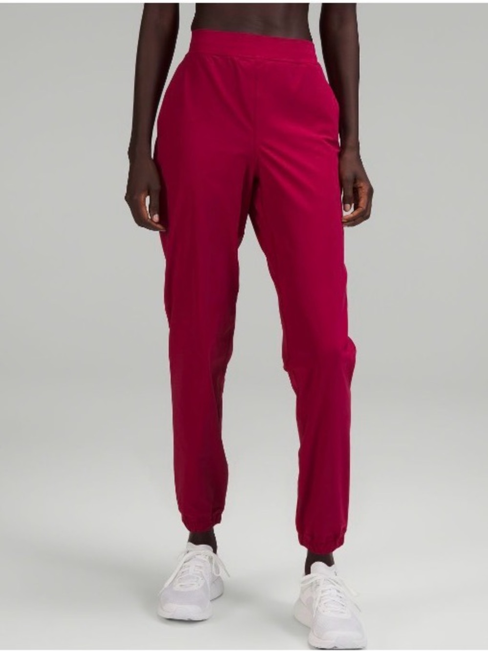 lululemon athletica Adapted State joggers in pomegranate